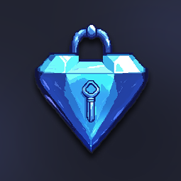 Icon of Blue Gem Lock